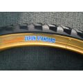 26*2.125 Yellow Color Wall Bicycle Tire